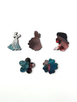 Пазлы деревянные 112 элементов 270*210мм  "Вдохновение"