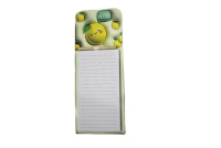 Блок д\записи на магните (100*270мм) ассорти, 40л., с карандашом