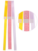 Закладки-ляссе самоклеящиеся А5 "Аленький цветочек" 3шт