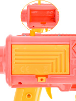 Генератор мыльных пузырей 50мл, на батарейках , 23х16х6см, ассорти цвет