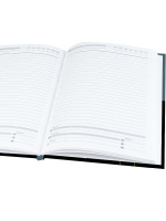 Ежедневник недат. А5  80л., 7БЦ "Космический минимализм" софт-тач, выб.лак