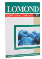 Фотобумага INK JET LOMOND А4 170г, 25л, глянцевая, односторонняя