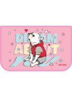 Пенал 1 отд. (190*115*25) молния, лам.картон "Мечтательный песик"