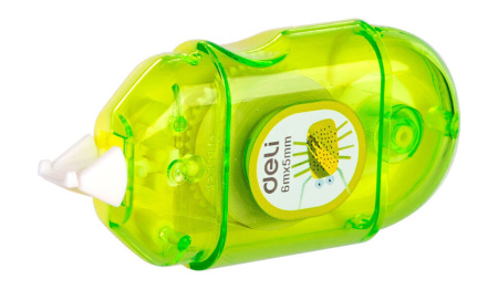 Корректирующая лента Deli 5мм*6м, ассорти