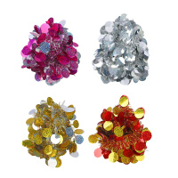 Мишура d= 10см, 2м, ПВХ, с декором, ассорти цветов