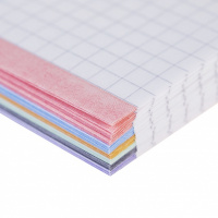 Тетрадь А4 7БЦ  80л кл. гребень Hatber "Floral collection" глянц.лам.