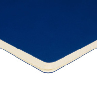 Записная книжка А5  60л. кожзам., мягк.пер. "Megapolis flex. Синий" кл.