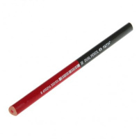 Карандаш двухцветный " FATIH" JUMBO -красно-черный 2В трехгранный