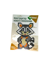 Конструктор 2D пластм. 550 дет. А5 "Енот"