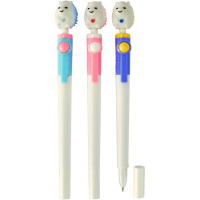 Ручка шар. deVENTE. Cute Hedgehog" с вращающ. элементом 0,7мм, синие чернила