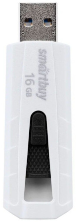 Флеш-драйв  16 GB USB 2.0 Smartbuy IRON White