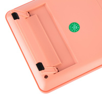 Калькулятор  12 разр. Deli Touch настольный, красный