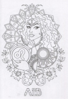 Раскраска-антистресс А4, 48стр. "Знаки зодиака"