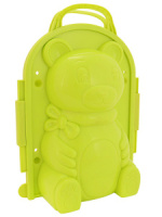 Форма для снега "Медвежонок" 22*16,5 см, в сетке, микс