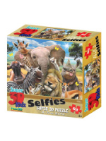 Пазл 3D  63 дет.  31*23см "Африка селфи"