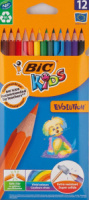 Карандаши цвет. 12цв "BIC Evolution Eco" пластиковые
