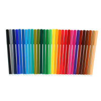 Фломастеры  30цв "Centropen rainbow kids" треуг.захват, карт.упаковка