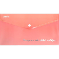 Конверт на кнопке  с рисунком 260*140мм  Degrade 0,18мм, тиснение фольгой