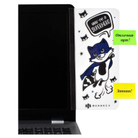 Панель на монитор для стикеров 10*20см "Енот" ПВХ 500мкм