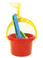 Набор игрушек. Ведро 0,8 л + лопатка 13 см + грабли 13 см