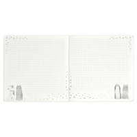 Блокнот 170*170мм  40л скоба "Релакс" мат.лам., выб.УФ-лак, диз.блок