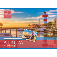 Альбом А4 48л  скрепка "Моменты вдохновения"  пл. 100 гр/м