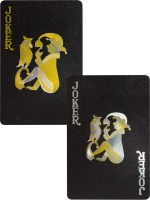 Карты игральные 54шт,  "Дама Пик" черный