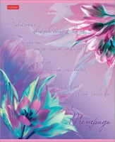 Тетрадь А5 48л кл. Hatber "Цветочная фантазия", белизна 100%