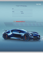 Тетрадь А5 12л косая лин. Проф-Пресс "Разные автомобили - 12" 5 диз.в спайке