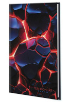 Алфавитная книга А5  80л "Вулканическая лава" вырубка