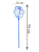 Сачок 70*22см "Цветок" 7 цветов