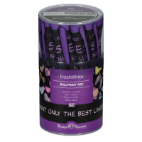 Ручка шар. BV "FreshWrite. Дамские штучки. Ажур", 0.7мм, синяя