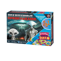 Игра настольная 2в1 «Похищенные пришельцами + Челлендж пати»