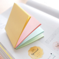 Бумага с липким краем (76*76мм) 100л., 4цв., ПАСТЕЛЬ