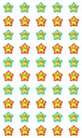 Набор наклеек поощрительных "Оценки", Звездочки