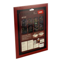 Гравюра-скретчинг 18*24см с эффектом голграфик Япония "Японская цапля" 6+