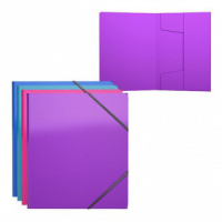 Папка на резинке А5+ Glance Vivid ассорти