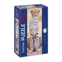 Пазлы 1000 элементов  330*960мм.  "Гепард" Premium