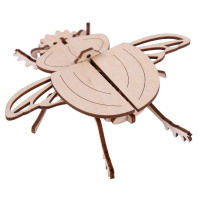 Изготовление модели из дерева "Скарабей" 7*15см