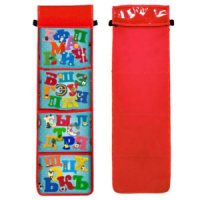 Мешок для обуви/нужных вещей, подвесной 173*660 "Алфавит"