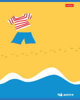 Тетрадь А5 48л кл. Hatber "Приключения чайки" мат.лам., 5 диз.в спайке, белизна 100%