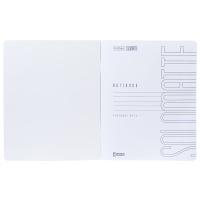 Тетрадь А5  96л кл. Hatber "SoloMatte. Черный бархат" софт-тач, запеч.тит.лист