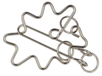 Головоломка металлическая 1 шт "Облако" 5 элемент.