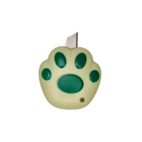 Нож канцелярский Egoist "Лапки", 8 мм, блистер, ассорти цветов