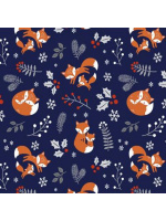 Набор упаковочной бумаги "Зимняя пора. Ассорти" 100*70см