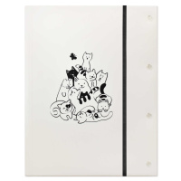 Папка на резинке А4 Коты 1 отд., 20 файлов