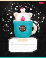 Тетрадь А5 18л кл. Hatber "Кофейные коты" 5 диз.в блоке