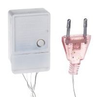 Гирлянда электрическая 10м 120LED светодиодная, нить, 8 режимов, 220В, мультицвет