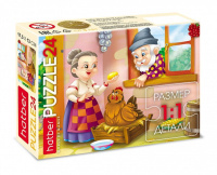 Пазлы   24 элемента 130*175мм.  "Сказки" (ассорти 4 вида)