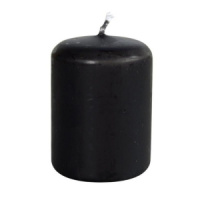 Свеча пеньковая 40*50мм черная